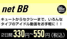 net BB 2日間525円（税込）